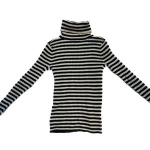 Margaret O'Leary black-and-white 100% cotton sweater